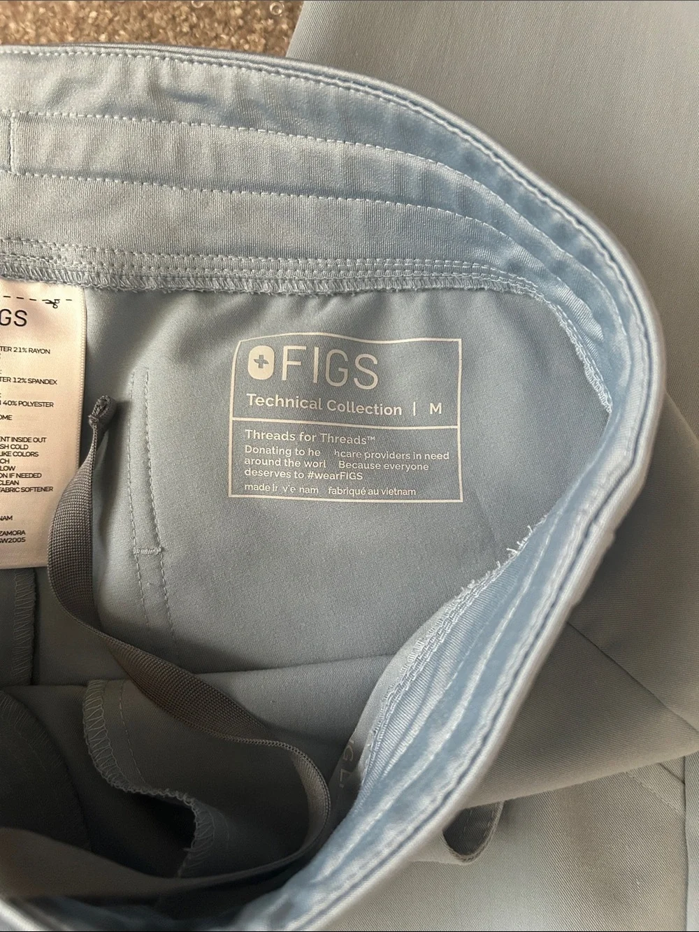 FIGS Dusty Blue Set